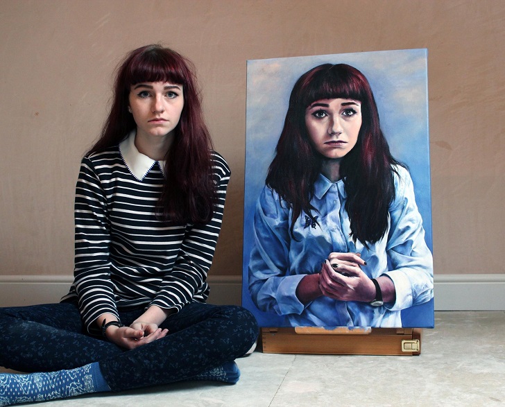 Фотография: Девушки и бабочки: рисунки молодой британской художницы Кейт Пауэлл №2 - BigPicture.ru