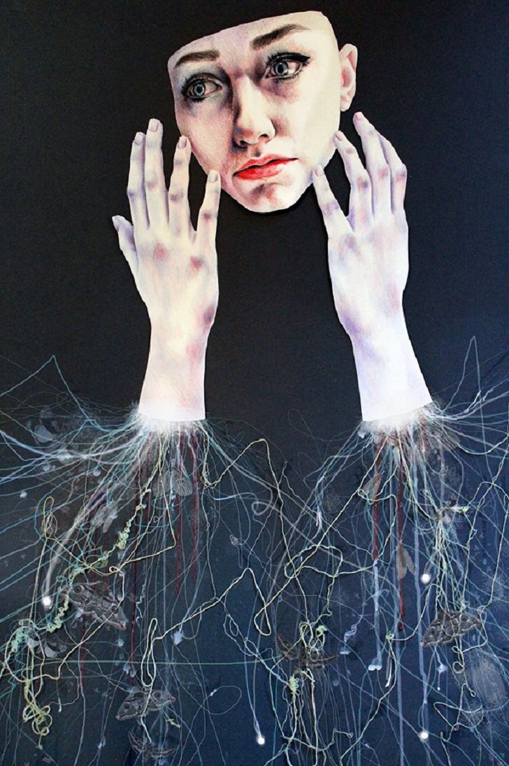 Фотография: Девушки и бабочки: рисунки молодой британской художницы Кейт Пауэлл №21 - BigPicture.ru