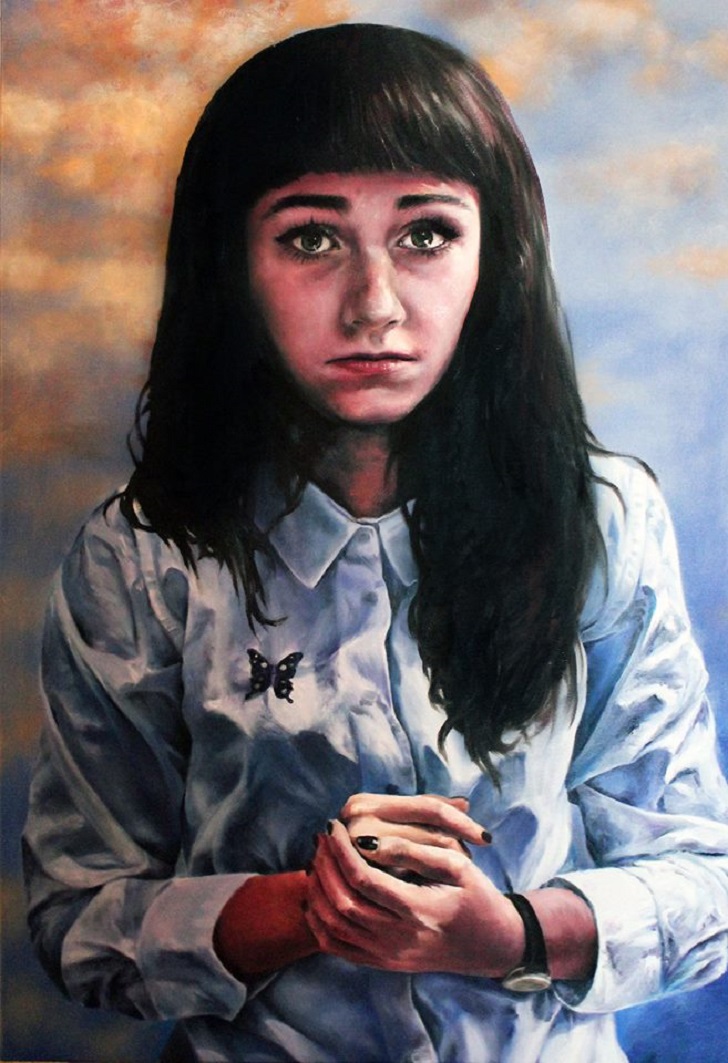 Фотография: Девушки и бабочки: рисунки молодой британской художницы Кейт Пауэлл №3 - BigPicture.ru