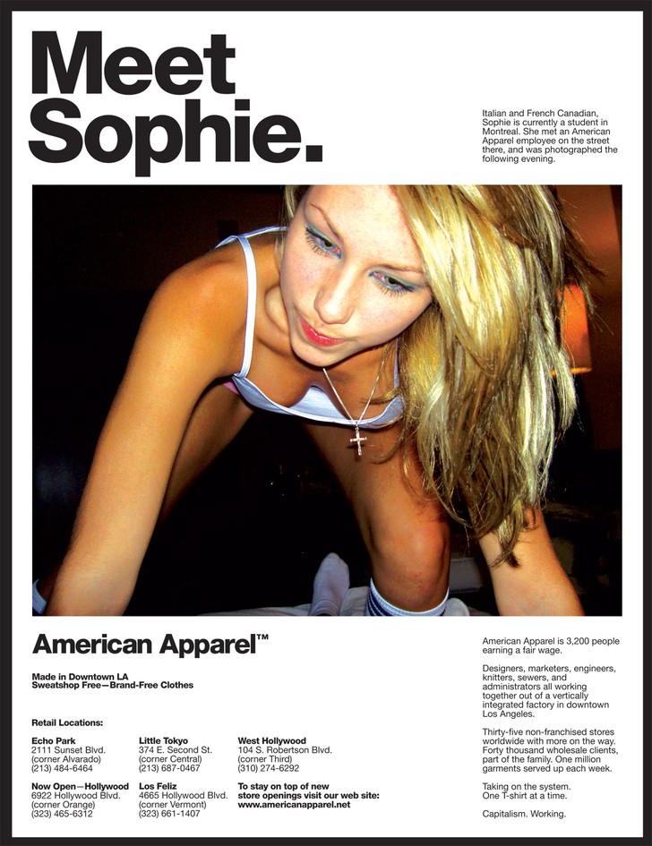 Фотография: Самая скандальная реклама American Apparel №7 - BigPicture.ru