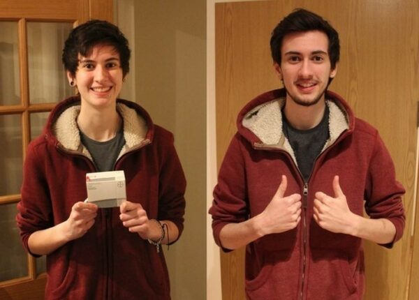 Этот парень-трансгендер делал селфи каждый день в течение трех лет, чтобы показать, как менялось его лицо