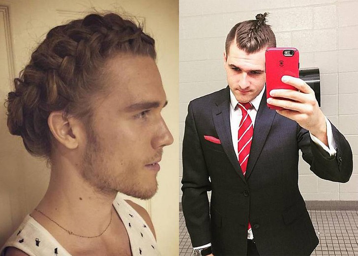 Фотография: Роскошные косы — новый тренд среди мужских причесок №1 - BigPicture.ru