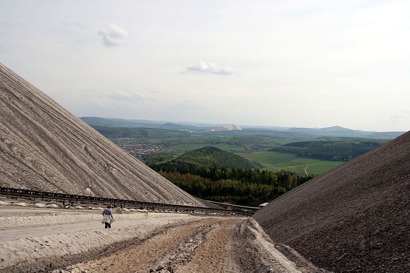 Фотография: Удивительная соляная гора в Германии №9 - BigPicture.ru