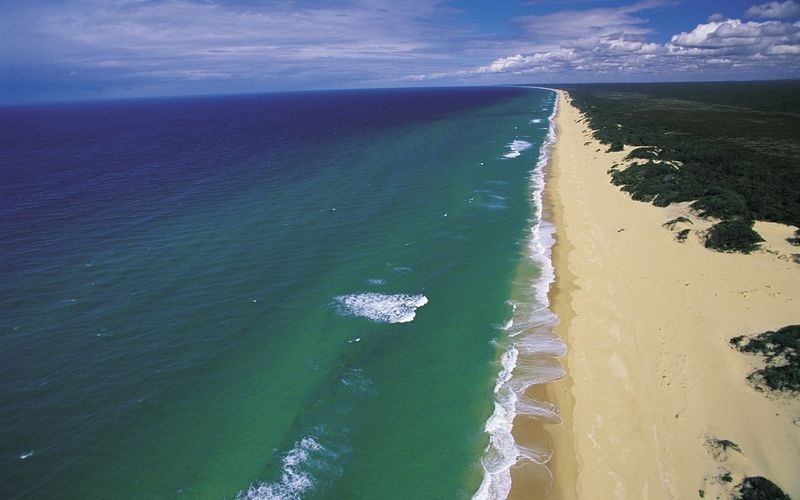 Фотография: Австралийский пляж длиной 151 километр №3 - BigPicture.ru