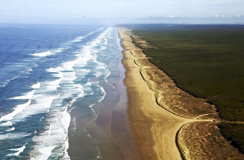 Фотография: Австралийский пляж длиной 151 километр №4 - BigPicture.ru