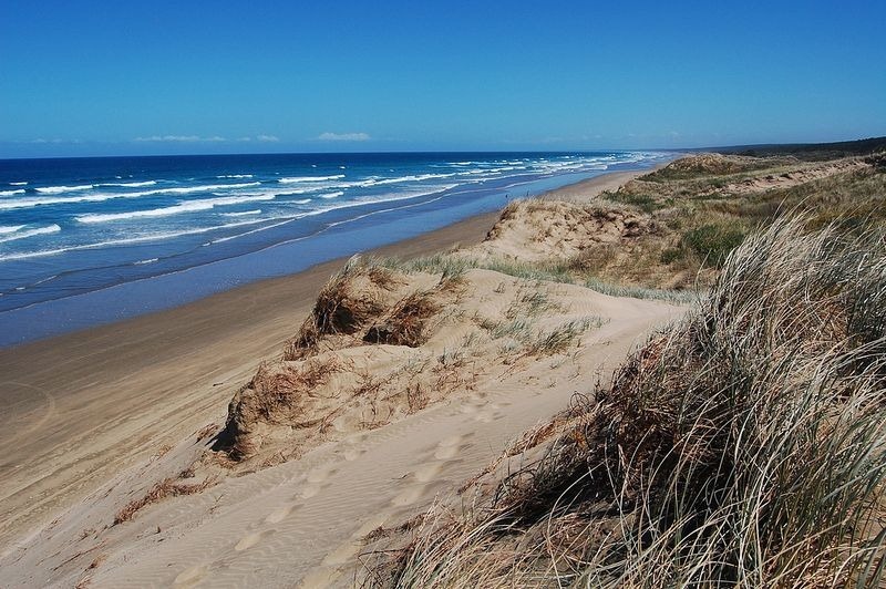 Фотография: Австралийский пляж длиной 151 километр №5 - BigPicture.ru