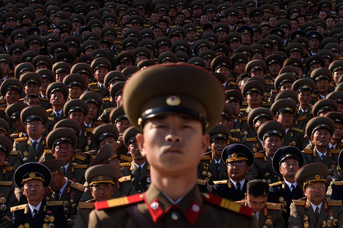 Фотография: Грандиозный парад в Северной Корее №11 - BigPicture.ru