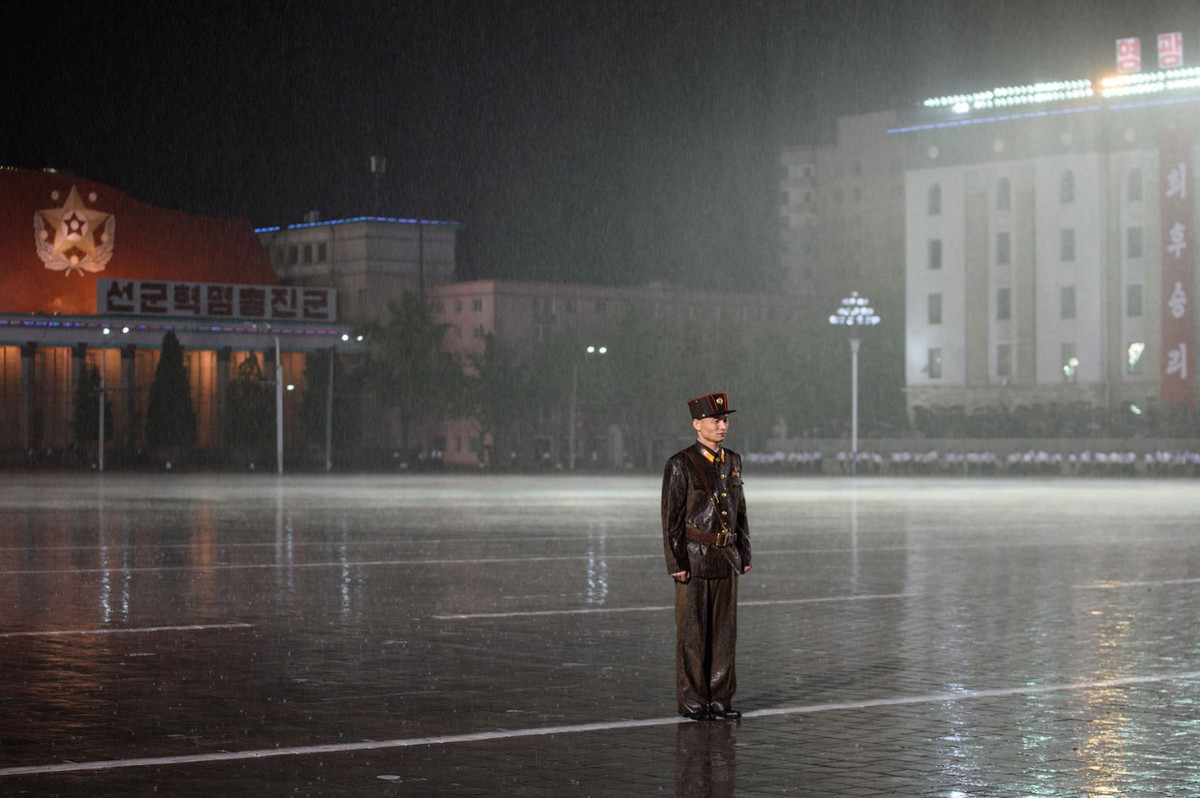 Фотография: Грандиозный парад в Северной Корее №19 - BigPicture.ru