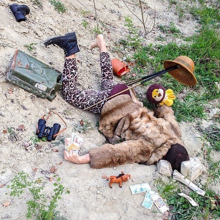 Фотография: Крах и падение иллюзий жизни: забавные снимки о постановочных несчастных случаях №14 - BigPicture.ru