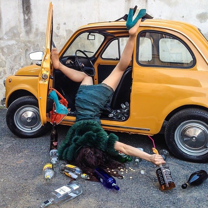 Фотография: Крах и падение иллюзий жизни: забавные снимки о постановочных несчастных случаях №15 - BigPicture.ru