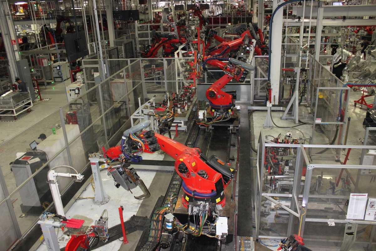 Фотография: Экскурсия на завод, где Tesla собирает свою новую Model X №38 - BigPicture.ru