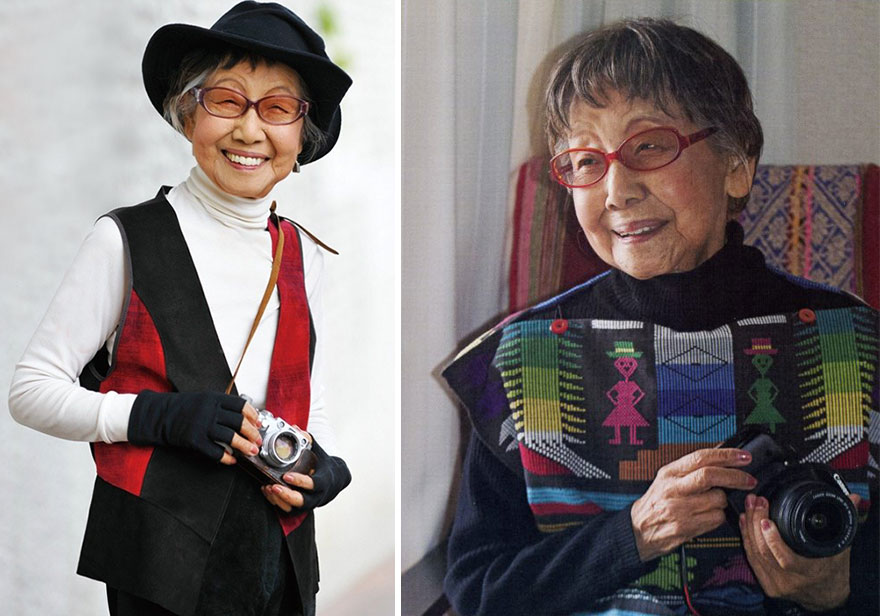 Фотография: Первая японская фотожурналистка все еще снимает в возрасте 101 года №10 - BigPicture.ru
