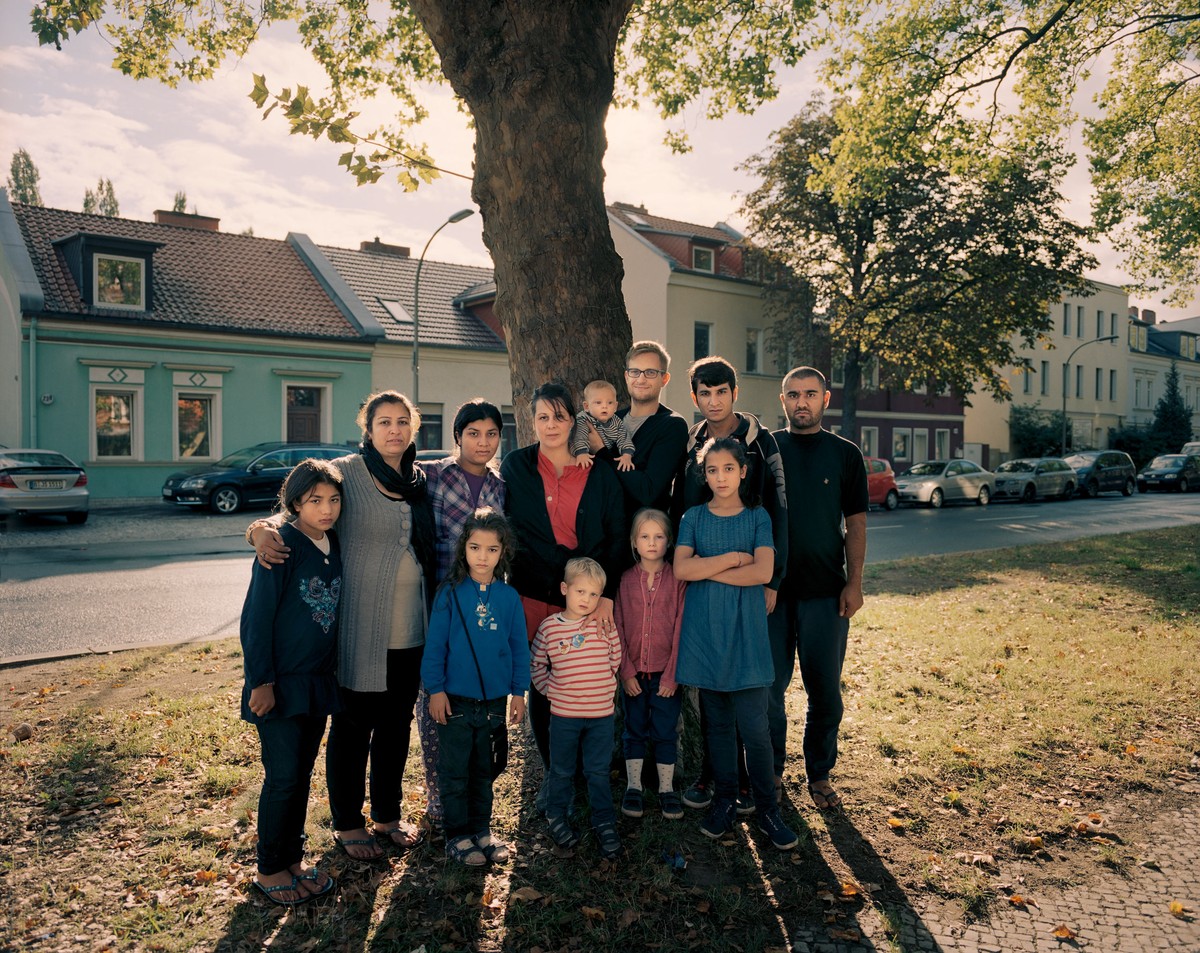 Фотография: Немецкие семьи открывают свои двери и сердца для беженцев №7 - BigPicture.ru