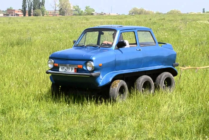 Автолюбители совершили тюнинг старенькому 