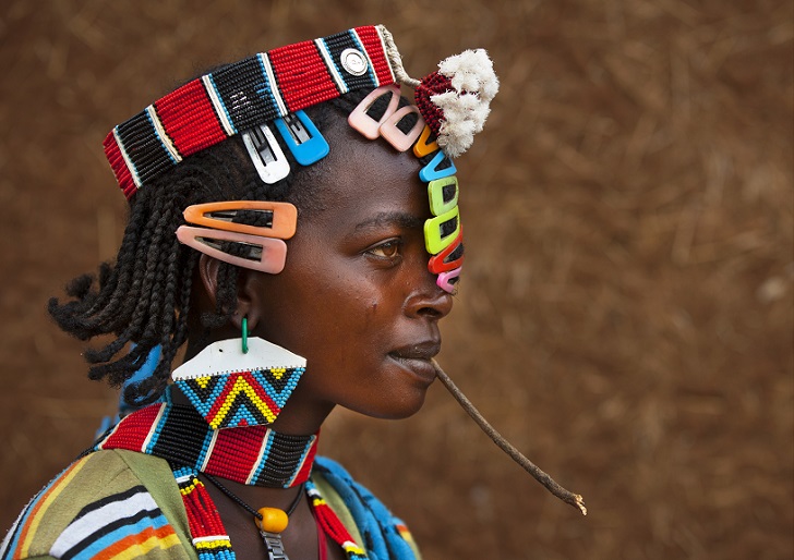 Фотография: Модное племя в Эфиопии №25 - BigPicture.ru