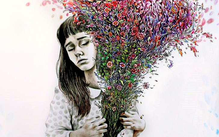 Фотография: Девушки и бабочки: рисунки молодой британской художницы Кейт Пауэлл №1 - BigPicture.ru