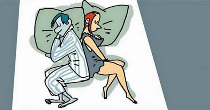 Фотография: 10 поз для сна, которые четко характеризуют отношения внутри пары №9 - BigPicture.ru