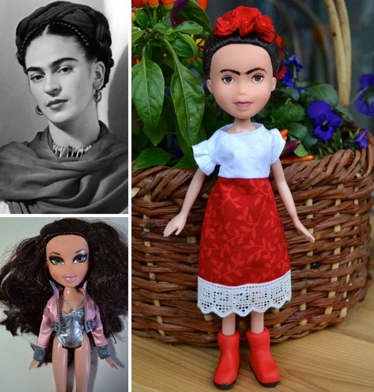 Фотография: Художница делает диснеевских кукол похожими на реальных героинь №2 - BigPicture.ru