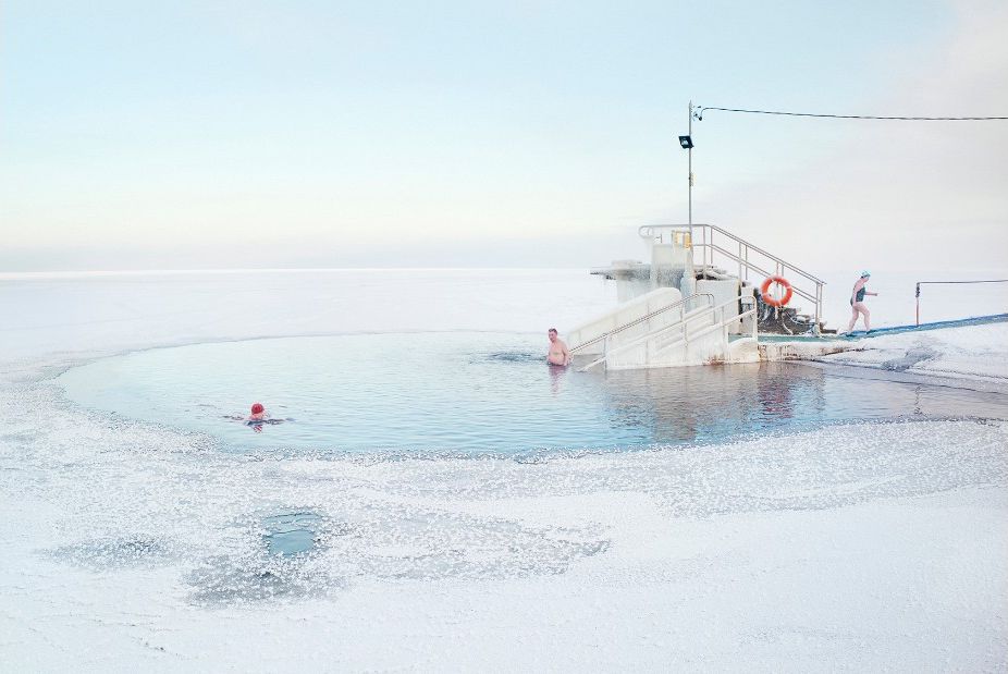 Фотография: Крещение льдом: зимнее купание в Финляндии №3 - BigPicture.ru