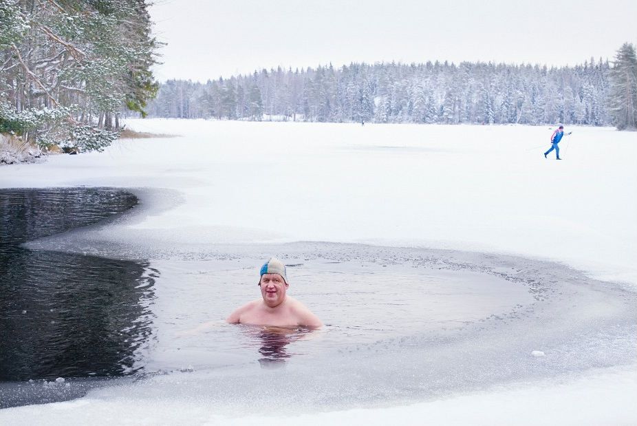 Фотография: Крещение льдом: зимнее купание в Финляндии №5 - BigPicture.ru