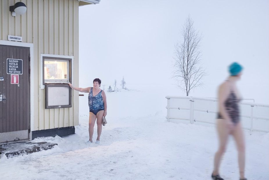 Фотография: Крещение льдом: зимнее купание в Финляндии №6 - BigPicture.ru