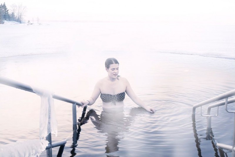 Фотография: Крещение льдом: зимнее купание в Финляндии №1 - BigPicture.ru