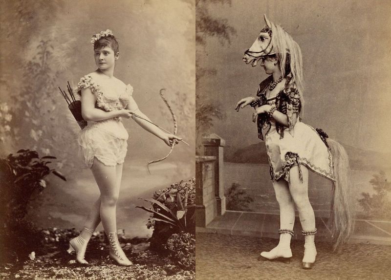 Фотография: Танцовщицы бурлеска Викторианской эпохи №1 - BigPicture.ru