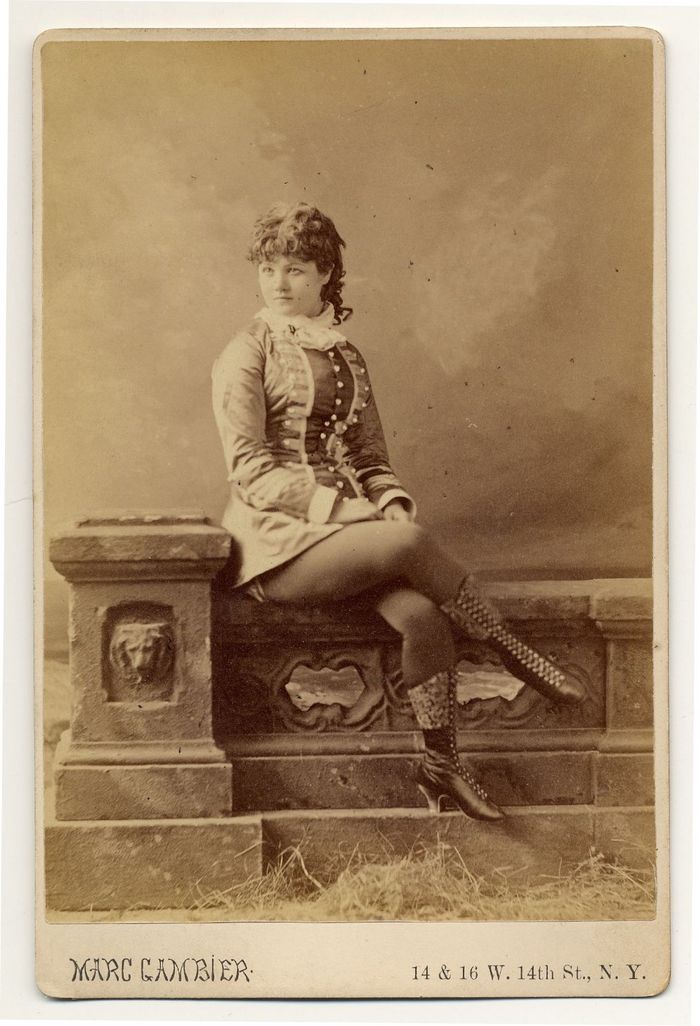 Танцовщицы бурлеска Викторианской эпохи