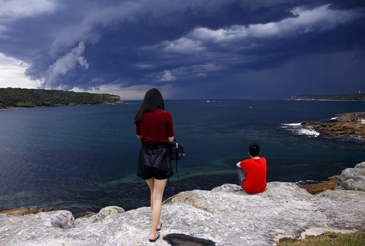 Фотография: Странное облако-цунами над Сиднеем №10 - BigPicture.ru