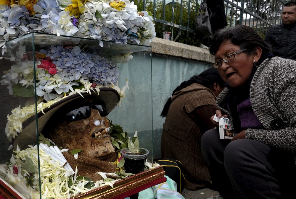 Фотография: День черепа, или День мертвых, в Боливии №8 - BigPicture.ru