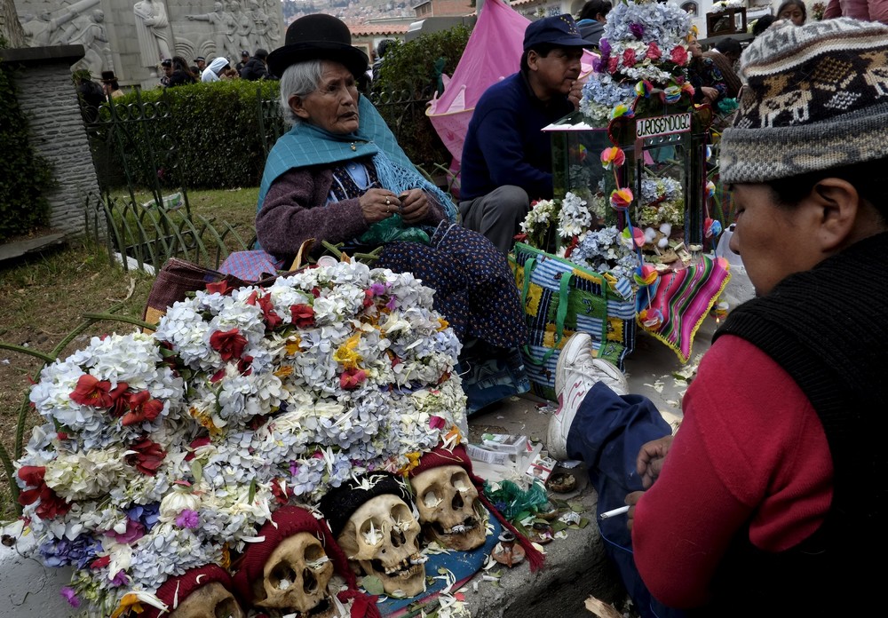 Фотография: День черепа, или День мертвых, в Боливии №10 - BigPicture.ru