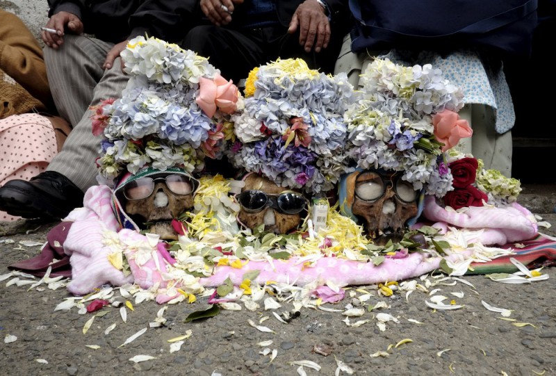 Фотография: День черепа, или День мертвых, в Боливии №1 - BigPicture.ru