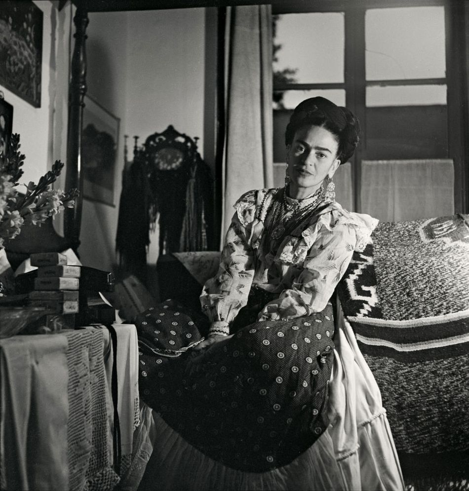 Редкие фото последних лет жизни Фриды Кало