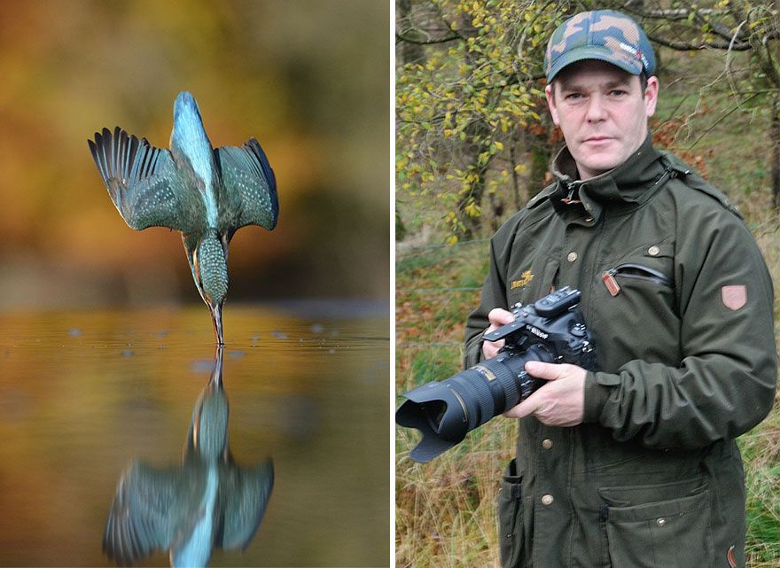 Фотография: После 6 лет и 720 тысяч попыток фотограф сделал идеальный снимок зимородка №4 - BigPicture.ru