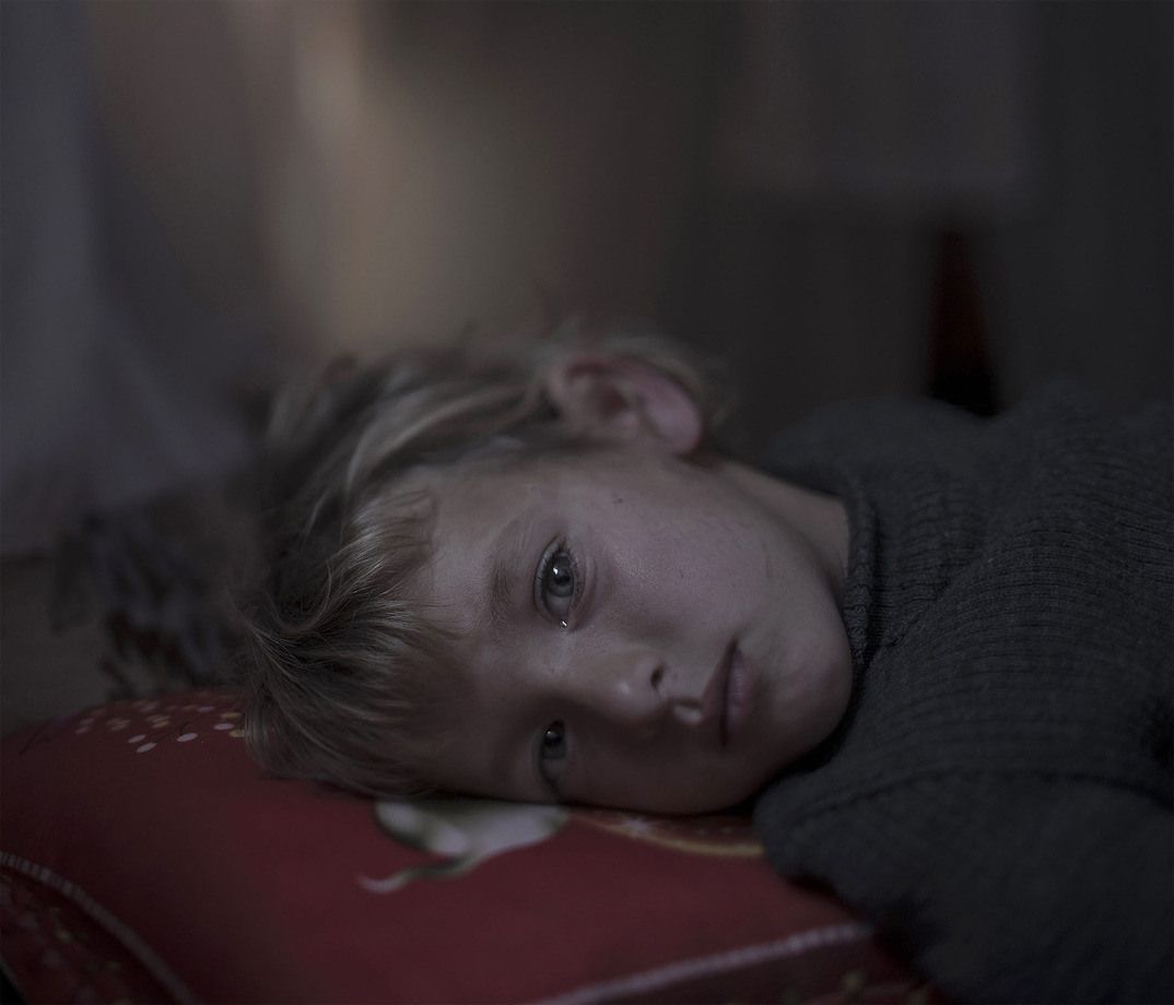 Фотография: Где и как спят дети-беженцы №2 - BigPicture.ru