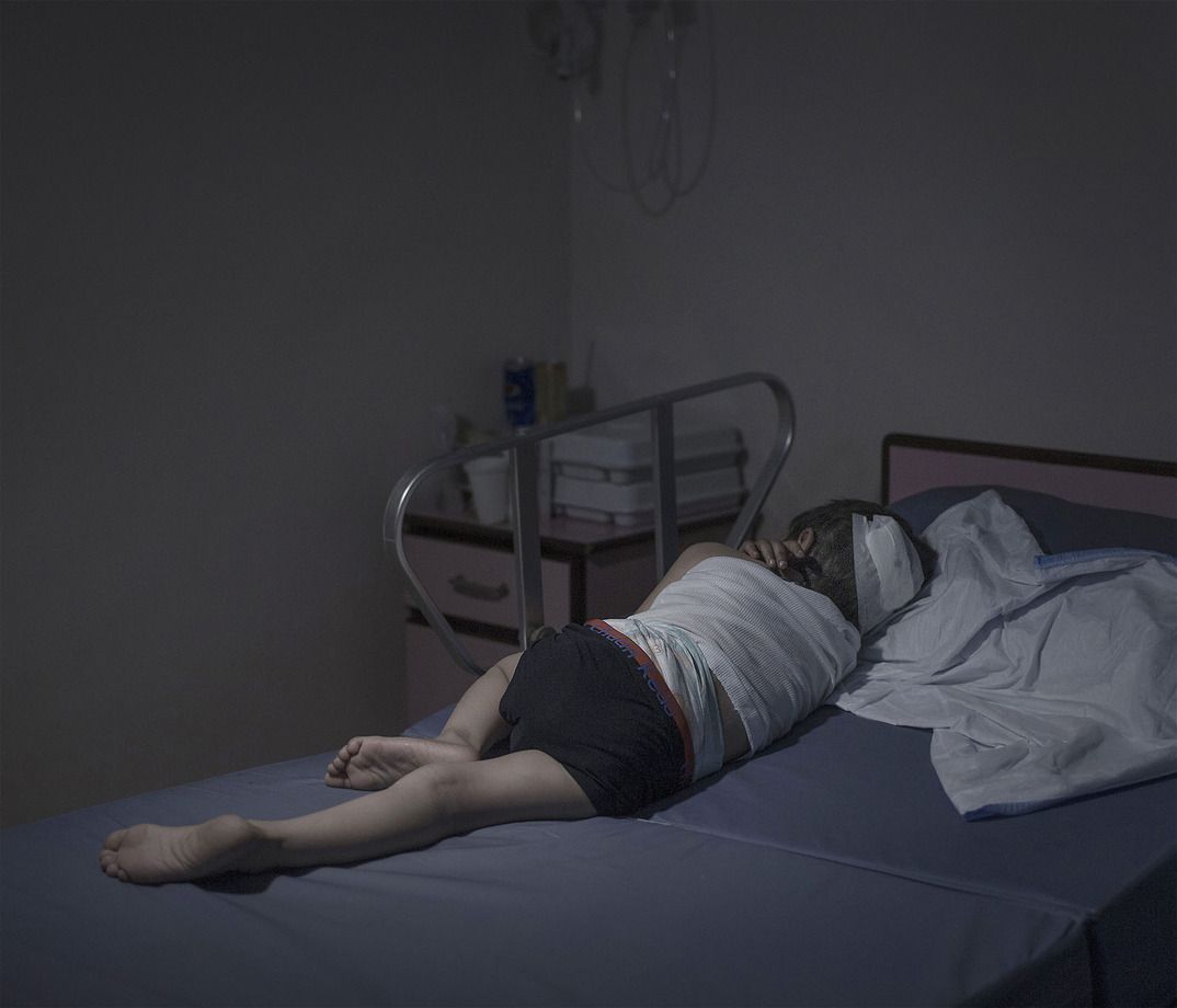 Фотография: Где и как спят дети-беженцы №4 - BigPicture.ru