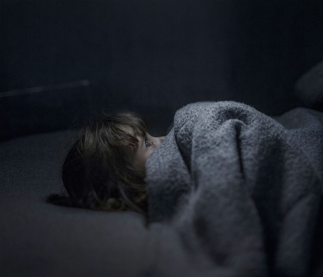 Фотография: Где и как спят дети-беженцы №5 - BigPicture.ru
