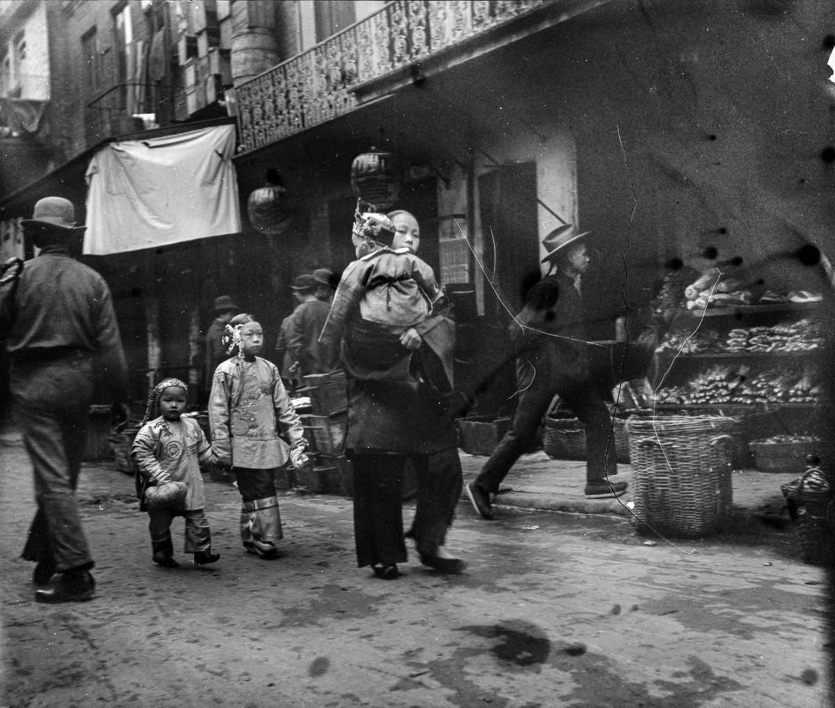 Фотография: Чайна-таун в Сан-Франциско перед землетрясением 1906 года №2 - BigPicture.ru