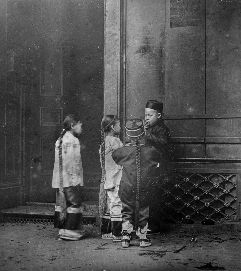 Фотография: Чайна-таун в Сан-Франциско перед землетрясением 1906 года №11 - BigPicture.ru