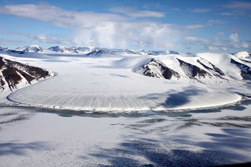 Ледник Слоновья Нога. ФОТО