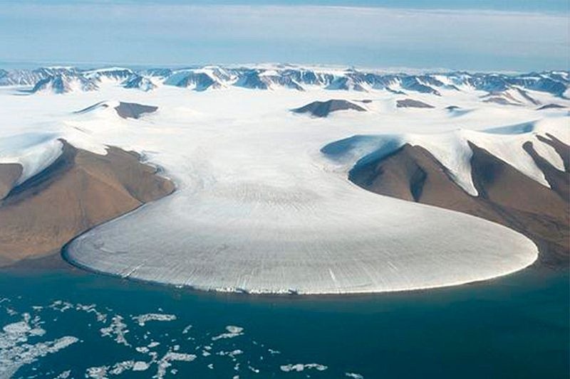 Ледник Слоновья Нога. ФОТО