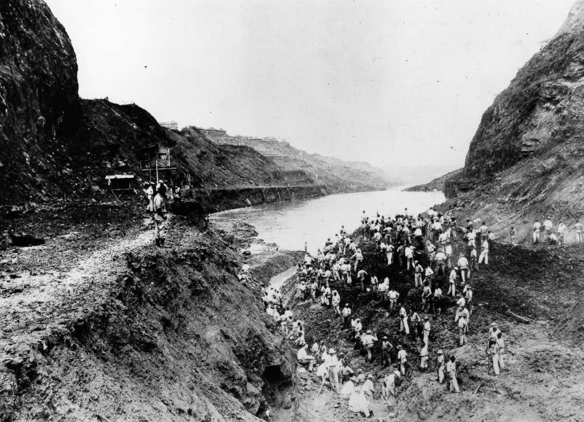 Фотография: 1881-1914 годы: строительство Панамского канала №27 - BigPicture.ru