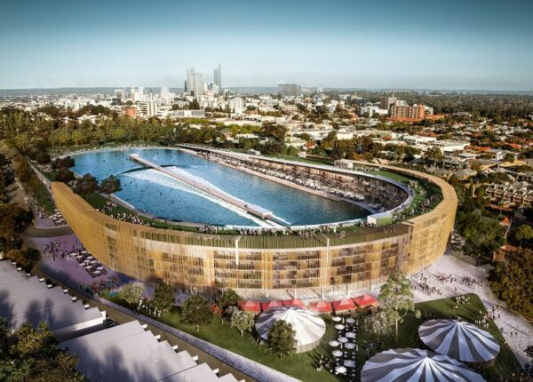 Грандиозная трансформация: футбольный стадион перестроят в волновой бассейн для серфинга