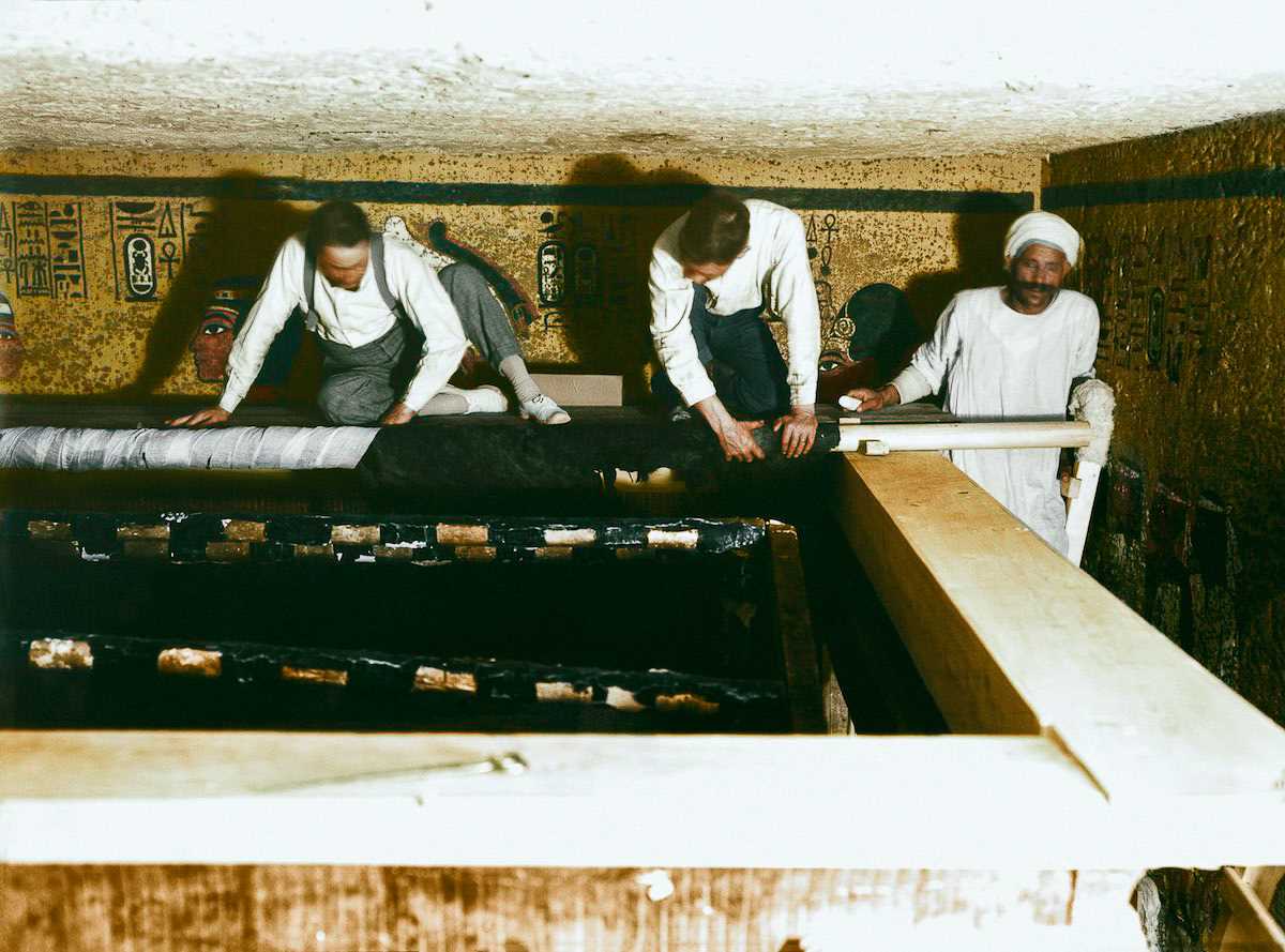 Фотография: 1922 год: открытие гробницы Тутанхамона №19 - BigPicture.ru
