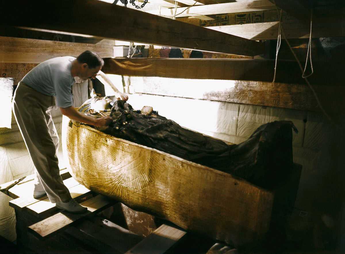 Фотография: 1922 год: открытие гробницы Тутанхамона №21 - BigPicture.ru