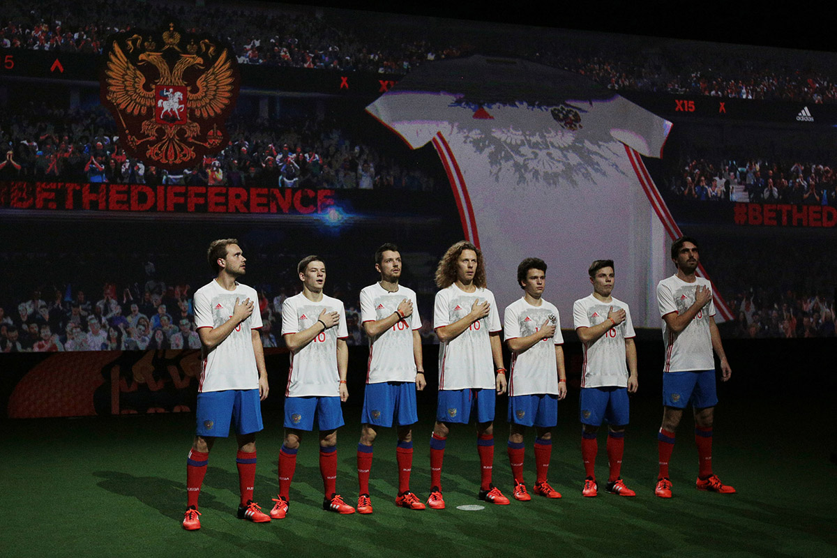 Фотография: Презентация новой формы сборной России по футболу: как это было №14 - BigPicture.ru