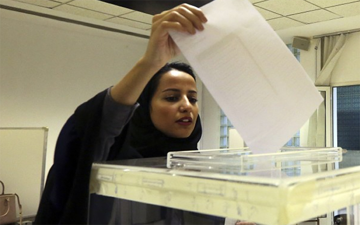 Первое женское голосование в истории Саудовской Аравии. ФОТО