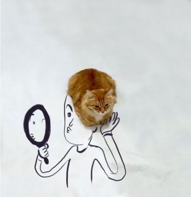 Фотография: Невероятные приключения одной рыжей кошки №9 - BigPicture.ru