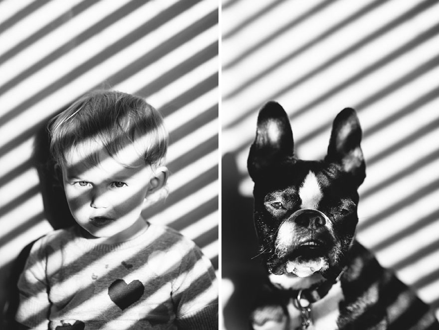 Фотография: Счастливы вместе — фотоистория о взрослении девочки и щенка №5 - BigPicture.ru