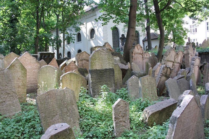 Фотография: Многослойное еврейское кладбище в Праге №5 - BigPicture.ru